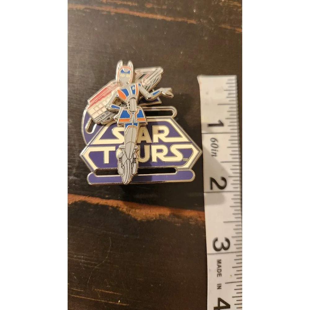 Disney Parks Star Tours Aly San San Droid Slider Pin Star Wars 2011 Lucasfilm - Picture 2 of 3